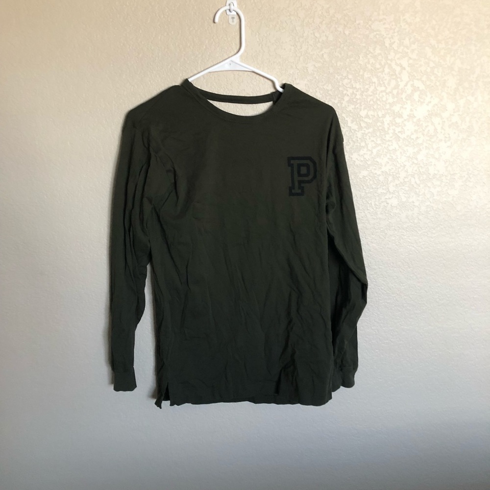 PINK Open Back Long Sleeve XS